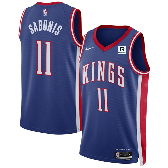 Sacramento Kings #11 Domantas Sabonis Purple 2024-25 City Edition Stitched Basketball Jersey