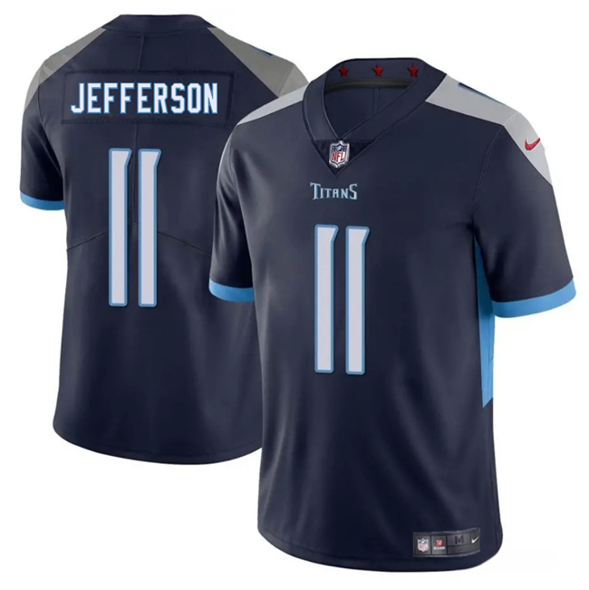 Tennessee Titans #11 Van Jefferson Navy 2025 Vapor Untouchable Football Stitched Jersey