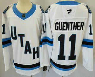 Utah Hockey Club #11 Dylan Guenther White 2024 Stitched Jersey